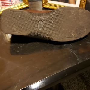 These are brown leather shoes